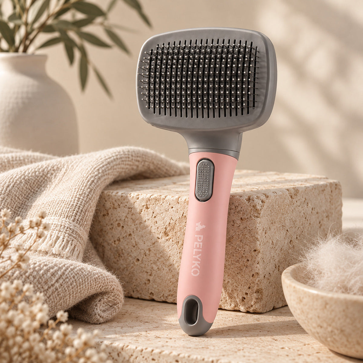 Brosse autonettoyante PELYKO incluse dans le Pack Routine