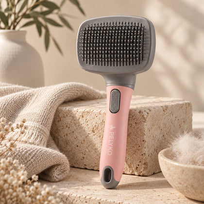 Brosse autonettoyante PELYKO — Chien & Chat