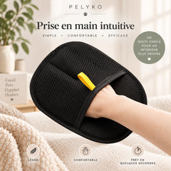 Prise en main du gant anti-poils PELYKO