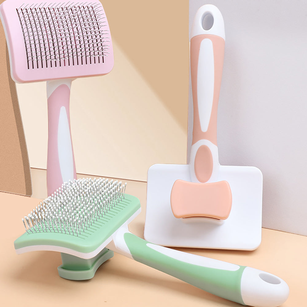 Brosse autonettoyante PELYKO – utilisation sur le pelage