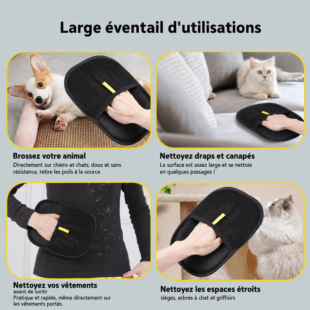Gant PELYKO — large éventail d’utilisations en français